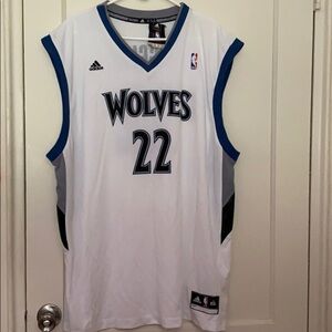 NWT Adidas NBA Timberwolves Wiggins Jersey sz: 2XL